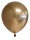 Chrome oder Spiegel Luftballons gold 30 cm 12