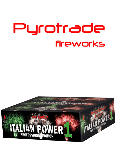 Silvester Feuerwerk Italien Power 1 Verbund von Pyrotrade