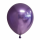 Chrome Spiegel Luftballons violett 30 cm 12