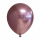 Chrome Spiegel Luftballons rose gold 30 cm 12