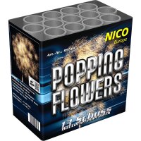 Nico Popping Flowers Feuerwerk Batterie - 13 Schüsser