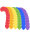 Grosse Luftballons Ballons Regenbogen 30cm