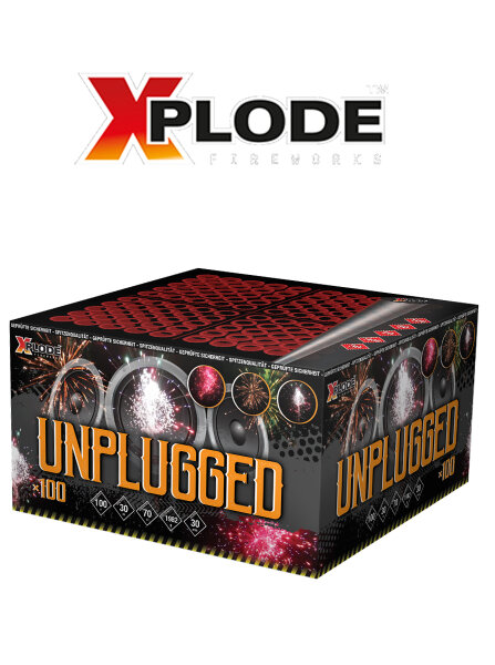 Silvester Feuerwerk Batterie Unplugged von Xplode