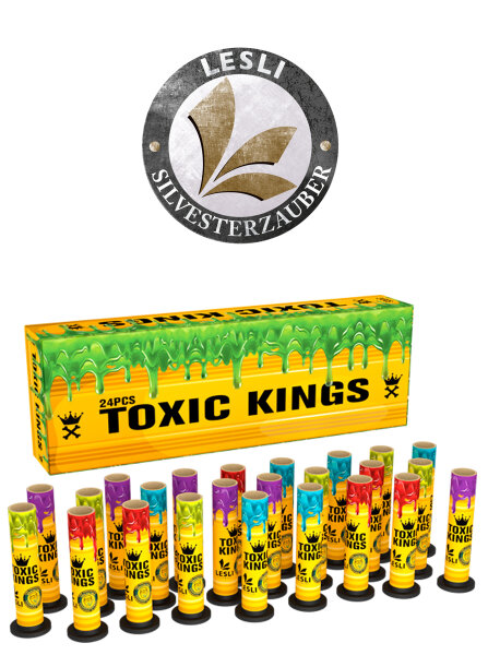 24 Toxic Kings Bombenrohre von Lesli