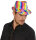 Regenbogen Hut Fedora mit Pailletten