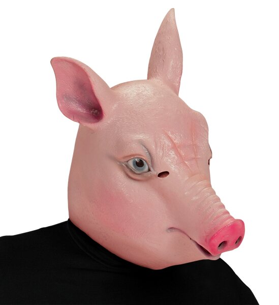 Maske als Schwein