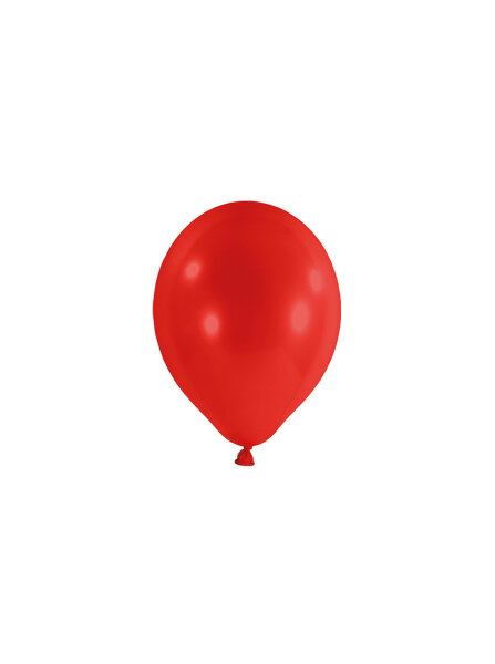 100 Luftballons 5 12 cm Mini Ballons in rot