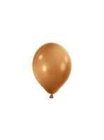 100 Luftballons 5 12 cm Mini Ballons in metallic gold