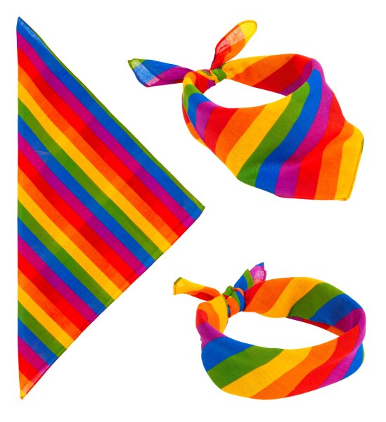 Regenbogen Bandana