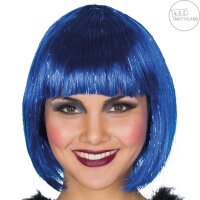 Perücke Page glitter blau Sexy Lola