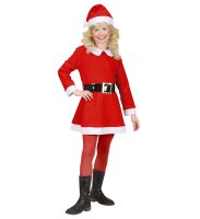 Kostüm Santa Girl Weihnachts Kinderkostüm