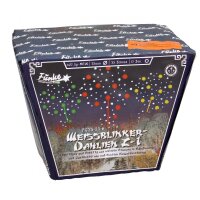 Funke Feuerwerk Batterie Weissblinker Dahlien Z1