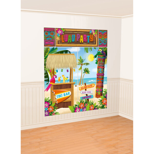 Hawaii Scene Setter Luau Party Set