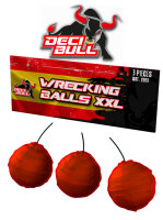 Silvester Leucht Feuerwerk Wrecking Balls XXL Crackling...