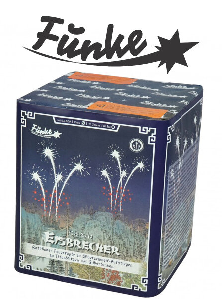 Funke Feuerwerk Batterie Eisbrecher