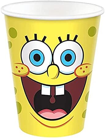 8 Spongebob Becher 250 ml