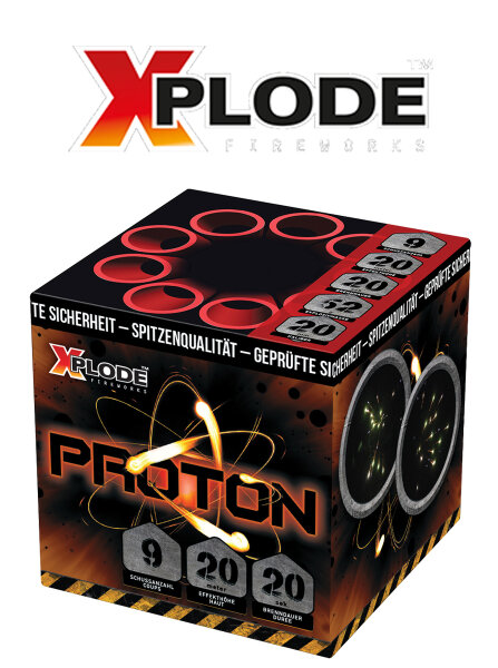 xplode Batterie Proton 9 Schuss