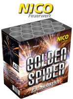 Nico Golden Spider Feuerwerk Batterie - 13 Schüsser