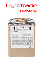 Pyrotrade Feuerwerk Batterie Crackling tail