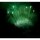 Pyrotrade Feuerwerk Single Row Gold Rain to Green Comet with green strobe mine