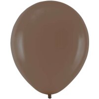 Luftballons Ballons Pastell Schoko Braun