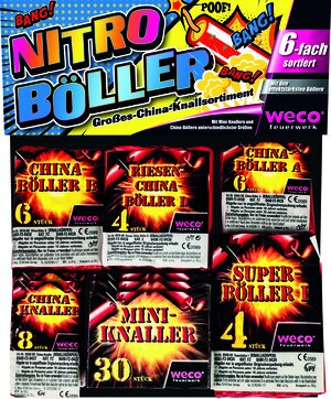 Knallsortiment Nitro Böller von Weco