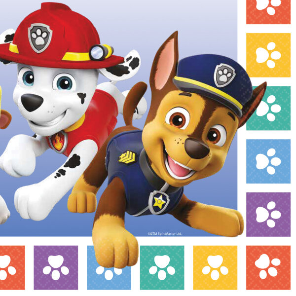 16 Party Servietten Paw Patrol FSC