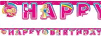 Happy Birthday Buchstaben Girlande Barbie