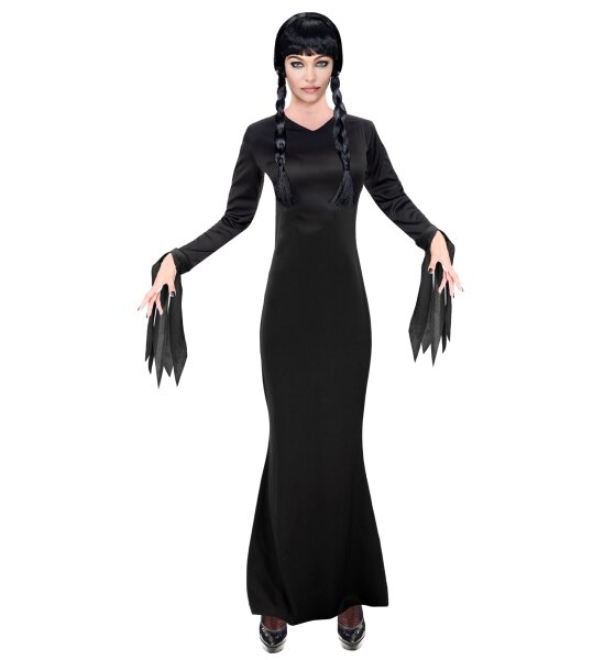 Damen Halloween Dark Girl Kleid