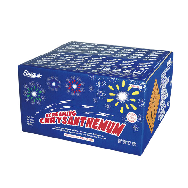 Funke Feuerwerk Verbund Screaming Crysanthemum