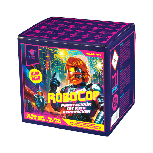 Funke Feuerwerk Robocop Albert Batterie