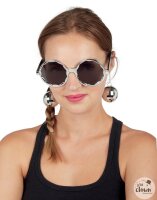 Disco Sonnenbrille mit Discokugeln