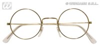 Brille mit goldenem Gestell rund 20 er Jahre oder...