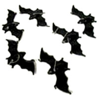 Halloween Deko Fledermaus 4er Set