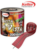 Silvester Feuerwerk Knallkette Hasta la vista 200 Knaller