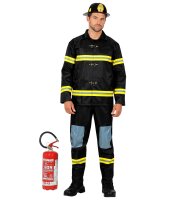 Herren Feuerwehr Kostüm als Feuerwehrmann