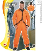 Sträflingsoverall orange Guantanamo Sträfling