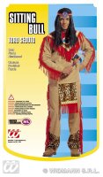 Indianer Herren Kostüm Sitting Bull Für den...