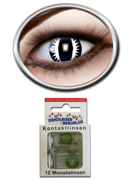 Farbige Kontaktlinsen cat eye Katzenauge