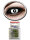 Sclera Kontaktlinsen black n white weiss schwarz von eyecatcher 22mm