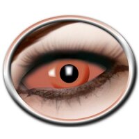 Sclera Kontaktlinsen orange eye von eyecatcher 22mm