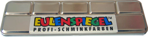 EULENSPIEGEL 12 Farben Metall Palette leer