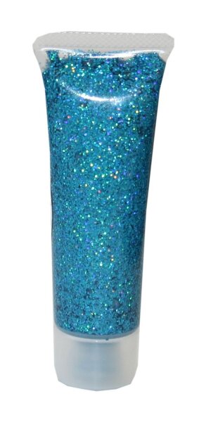 EULENSPIEGEL Effekt Glitzer Gel Türkis Juwel holographisch 18 ml Tube