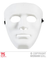 Maske für Anonymous Anonymousmaske in weiss