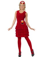 Original Sesamstraße Elmo Kostüm für Damen