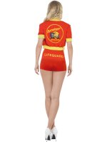 Original Sexy Baywatch Kostüm als Badeanzug mit Jacke