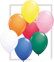 Grosse Luftballons Ballons bunt 30cm Durchmesser...