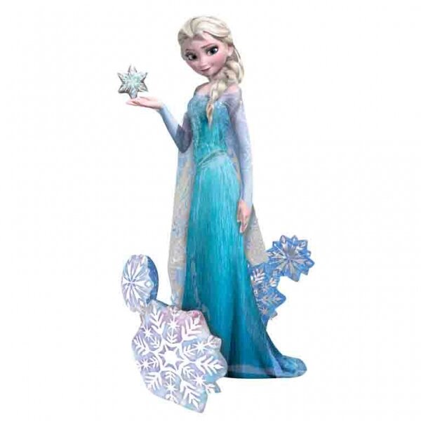 Airwalker Folienballon Elsa die Eiskönigin aus Frozen von Disney