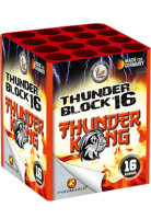 Extrem laute Knallbatterie Thunder Block 16 von Lesli