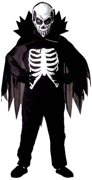 Halloween Scary Skeleton Kostüm für Kinder und Jugendliche